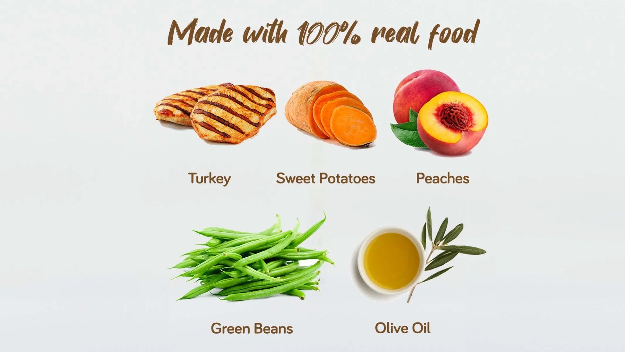 Real Food Blends - Turkey, Sizeweet Potatoes & Peaches - Meals for Tube Fed People - 9.4 Oz Pouch (Pack of 12)