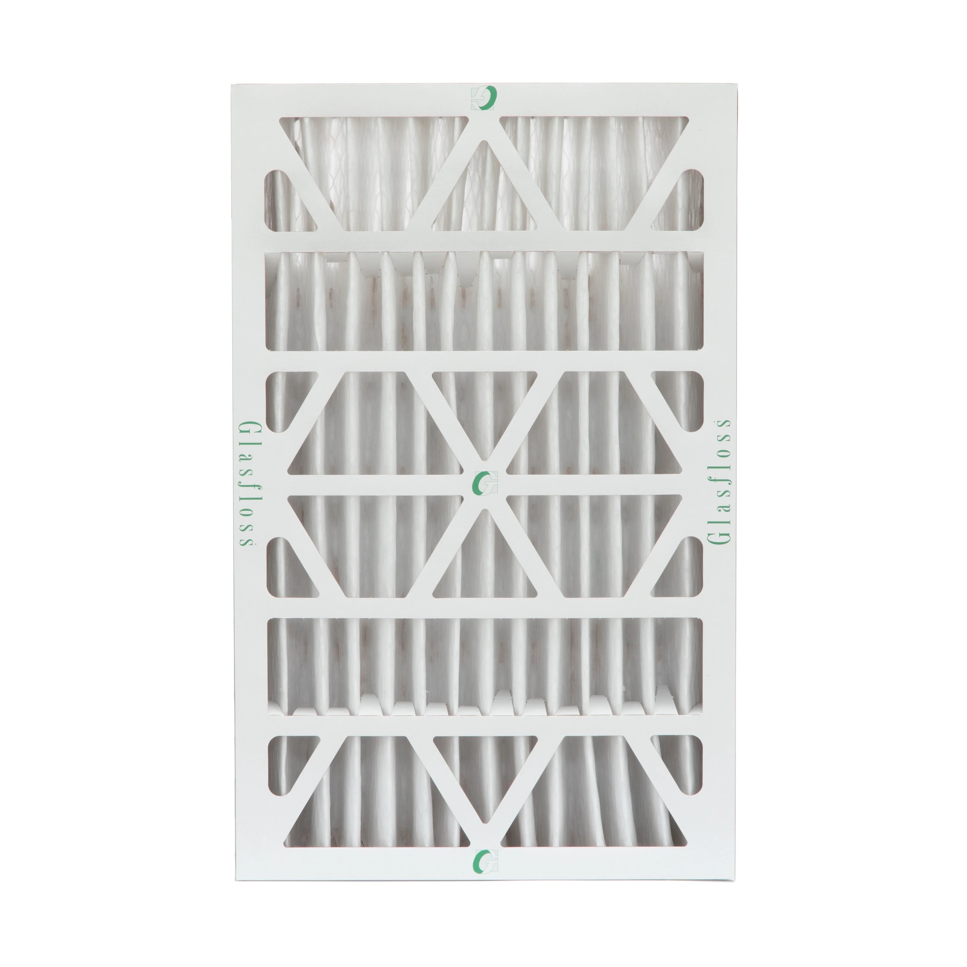 6 Pack of 12x24x4 MERV 13 Pleated 4" Inch Air Filters by Glasfloss. Actual Sizeize: 11-3/8 x 23-3/8 x 3-3/4