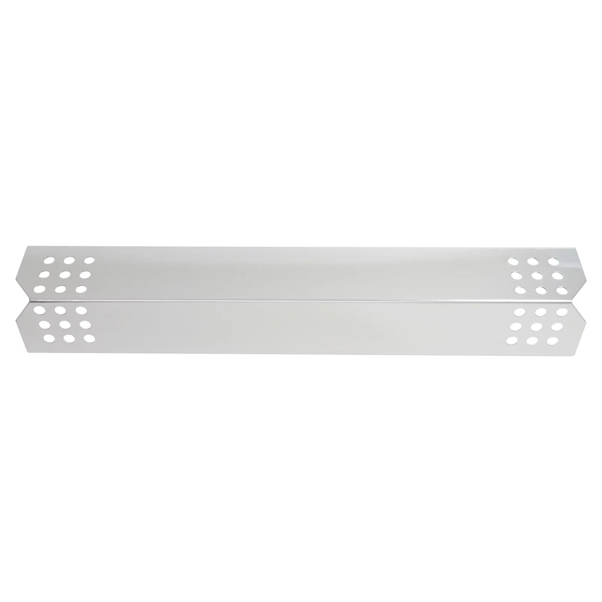 3-Pack BBQ Grill Heat Sizehield Plate Tent Replacement Parts for Kitchenaid 720-0733 - Old - Compatible Barbeque Sizetainless Sizeteel Flame Tamer, Flavorizer Bar, Vaporizer Bar, Burner Cover 16 1/8"