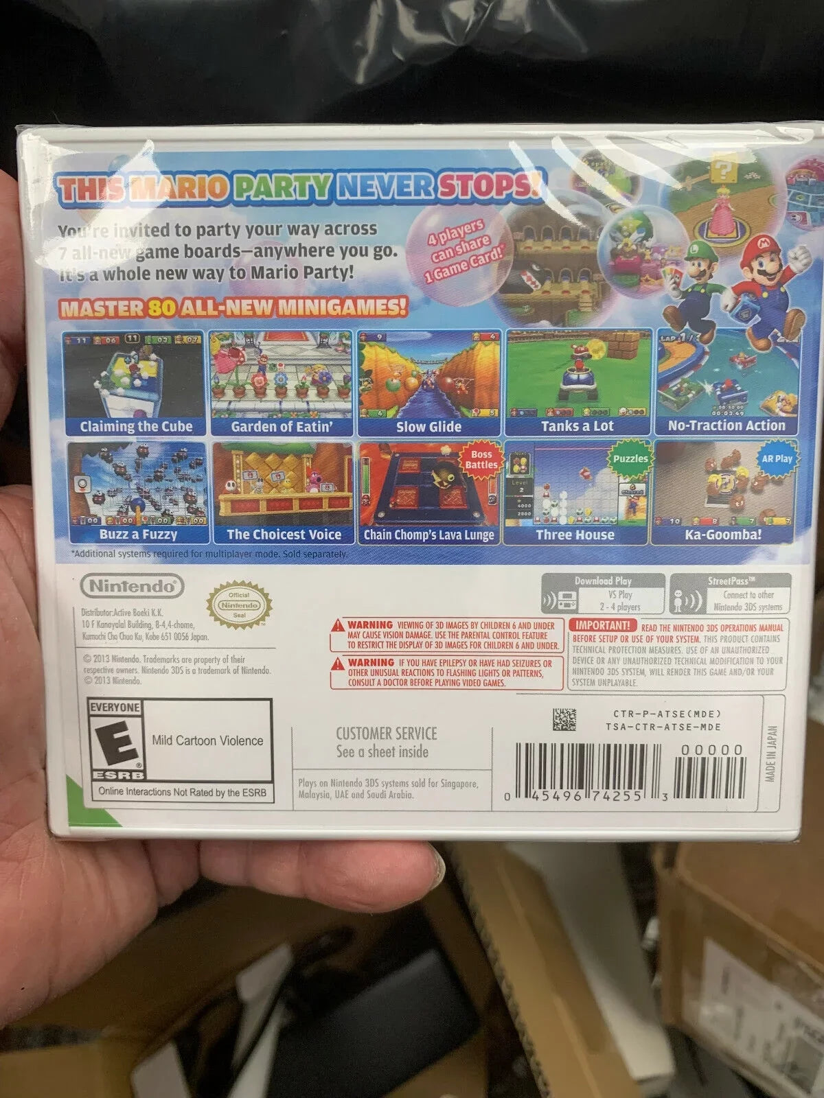 Mario Party: Island Tour (Nintendo 3DSize, 2013) World Edition