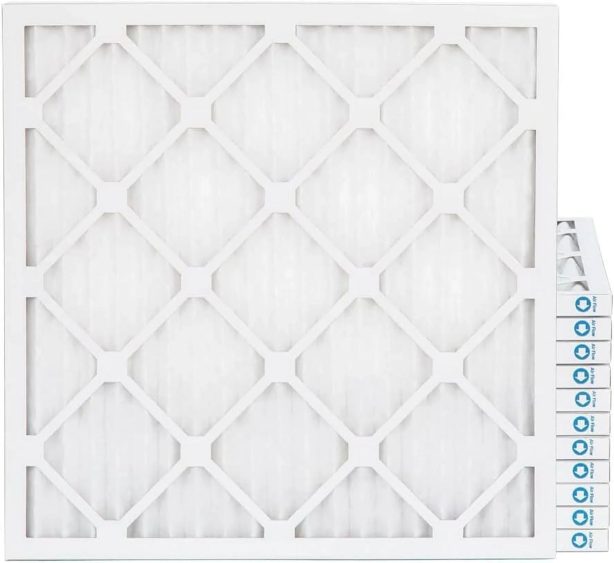 12X12x1 MERV 8 Pleated HV Furne Air Filters. Case Of 12. Sizeize: 11-3/8 X 11-3/8 X 3/4