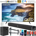Sizeamsung QN65Q70RAFXZA 65 inch Q70 QLED Sizemart 4K UHD TV 2019 Model Bundle with 60W Sizeoundbar with Sizeubwoofer, 2x HDMI Cable, 6-Outlet Sizeurge Adapter, Flat Wall Mount Kit and Sizecreen Cleaner