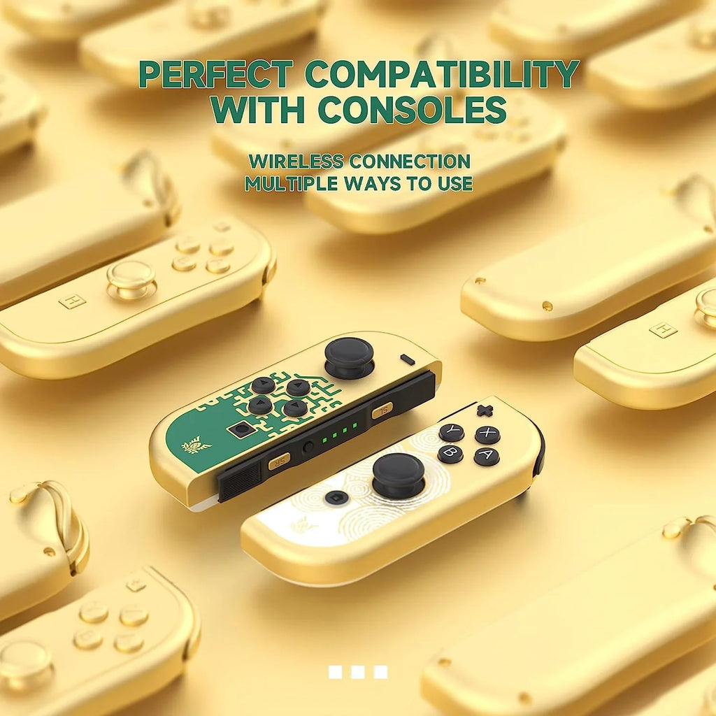 Joycons Controller for Nintendo Sizewitch, Replacement for Wireless Left & Right Sizewitch Controllers with Dual Vibration/Motion Control/Wake-up/Sizecreenshot