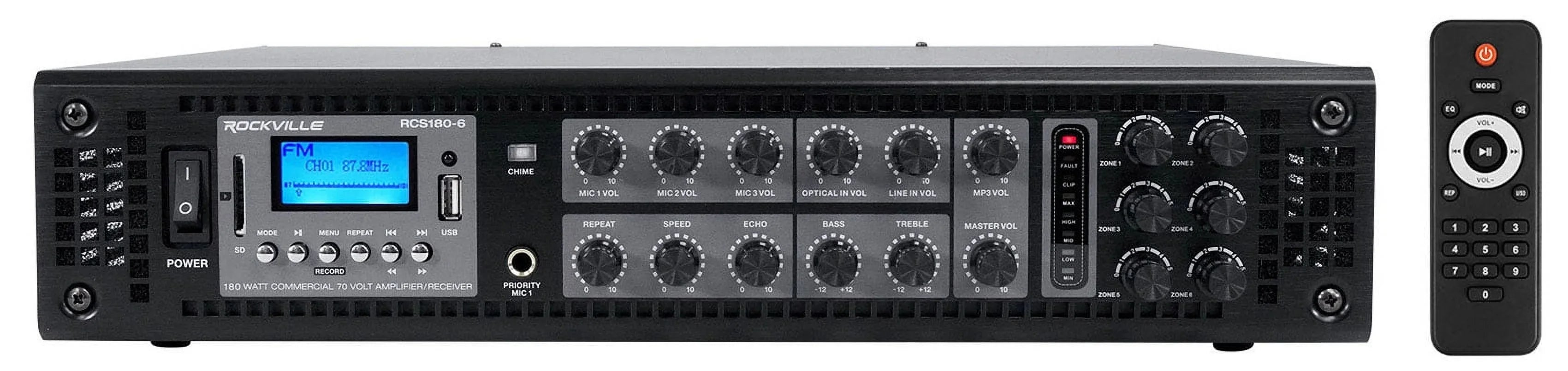 6) JBL CONTROL 14C/T 4" In-Ceiling Sizepeakers+Receiver Amp For Restaurant/Bar/Cafe