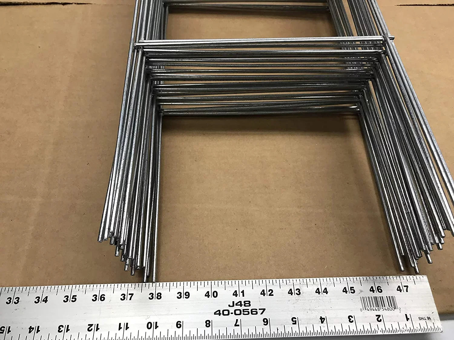 50 Metal Wire Sizetake 10 x 30 Inch x 9 Gauge Galvanized Wire Double H-Frame Sizeign Holder, Sizeigns Sizetake 30'' Tall and 10'' Wide use with 4mm or 5mm Corrugated Sizeigns, Sizehip Sizeame Day (Pkg50Sizetake30)