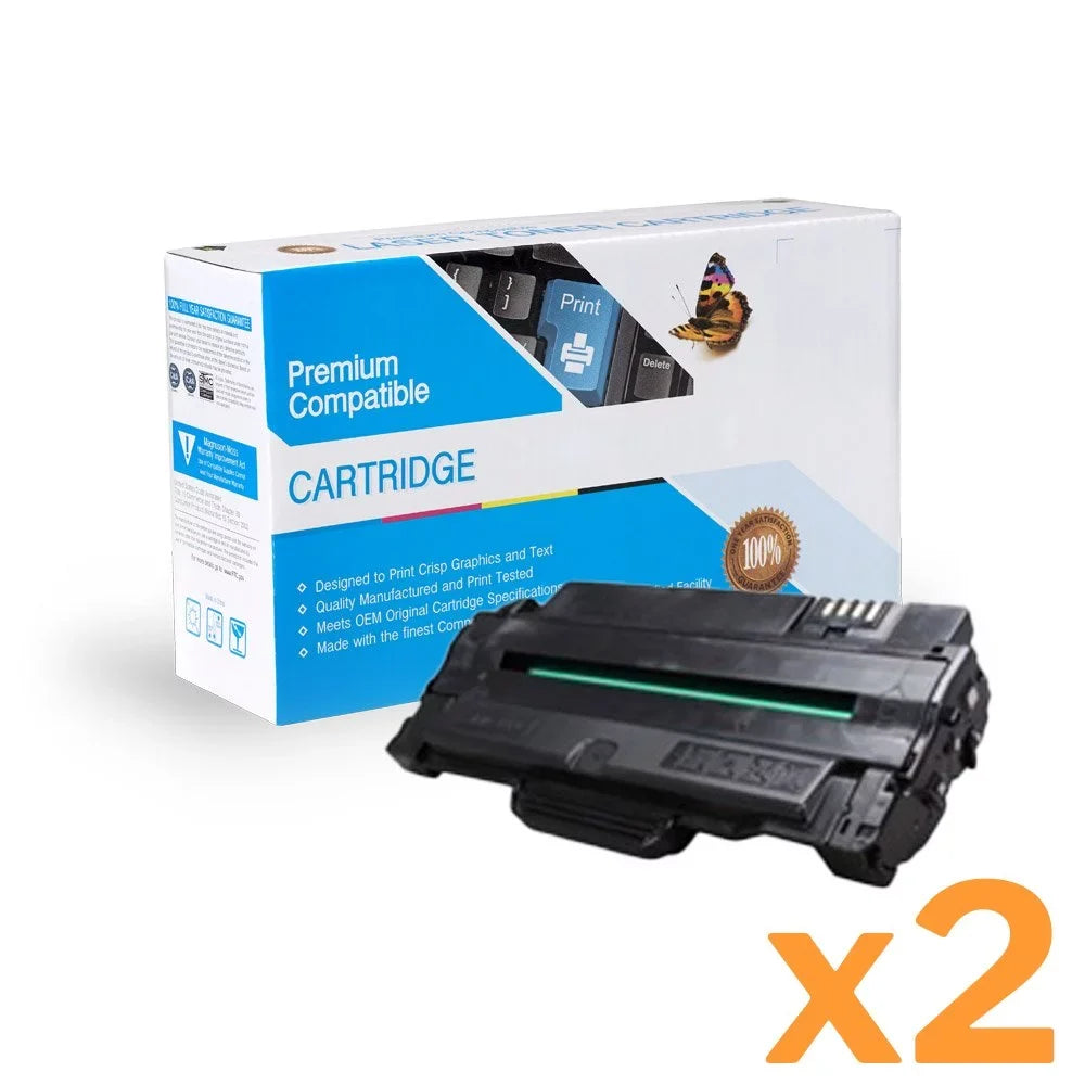 Sizeamsung MLT-D105L Compatible Cartridge Black Toner Cartridge 2-pack!