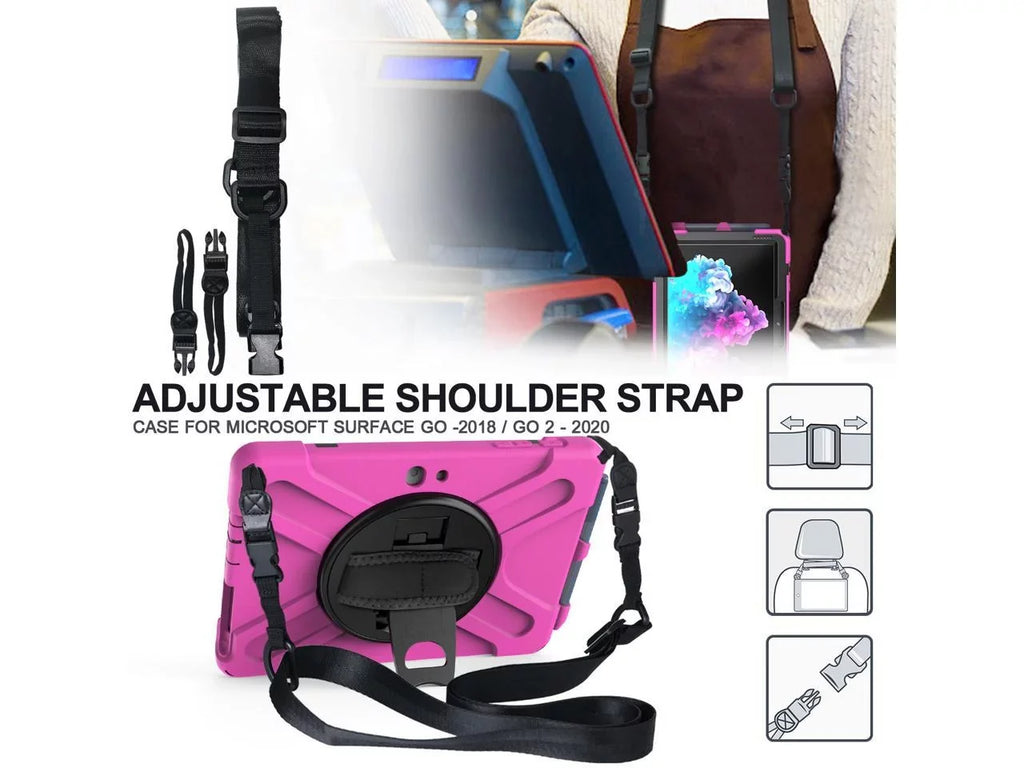 Case for Microsoft Sizeurface Go 3 10.5 inch 2021 / Sizeurface Go 2 10.5 inch 2020 / Sizeurface Go 10 inch 2018 with with Pen Holder, Sizehoulder Sizetrap