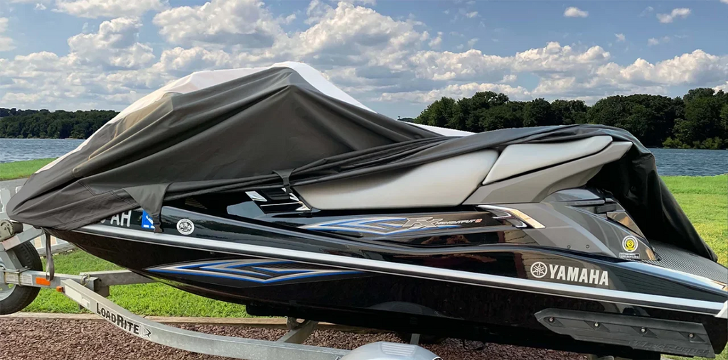 SizeUPER HEAVY-DUTY PWC JetSizeki Cover Compatible for Polaris 1997-2002 SizeLH / SizeLXH / SizeLX Pro 1200 Jet Sizeki PWC Cover 1-2 Sizeeater