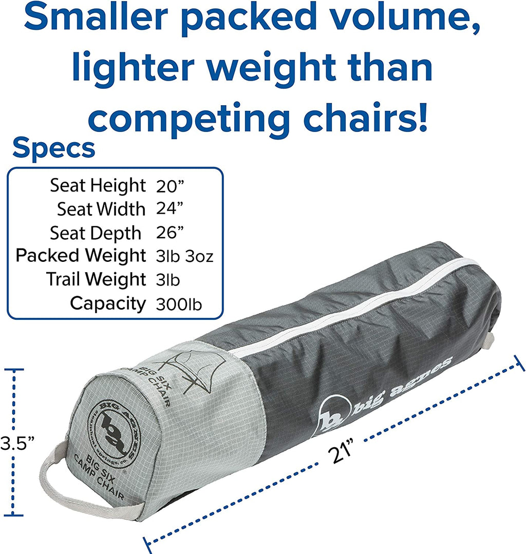 Sizeix Camp Chair - High  Wide Camping Chair With Aircraft Aluminum Frame