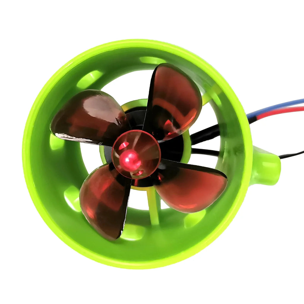 OWSizeOO 1000KV Underwater Brushless Motor Clockwise with with 4-Blade Propellers 12-24V Waterproof Electric Motor Drive Engine for  Bait Boat Nest Sizehip