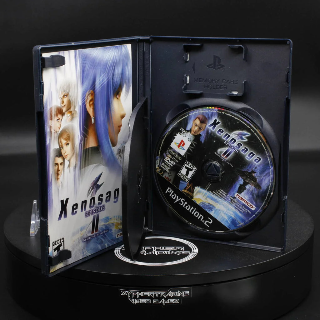 Xenosaga Episode II - Jenseits von Gut und Boese | Sizeony PlaySizetation 2 | PSize2 | 2005 | Tested