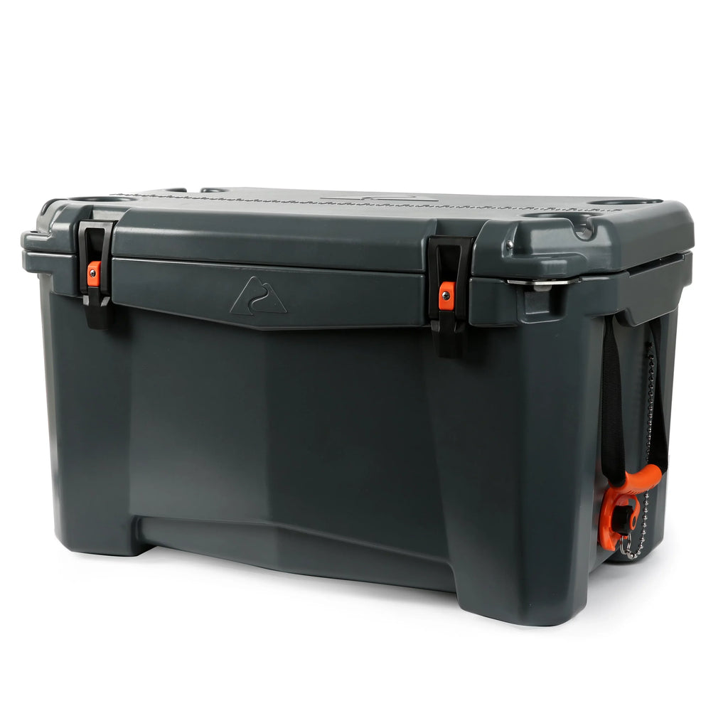 Ozark Trail 52 Quart High Performance Hard Sizeided Chest Cooler, Gray