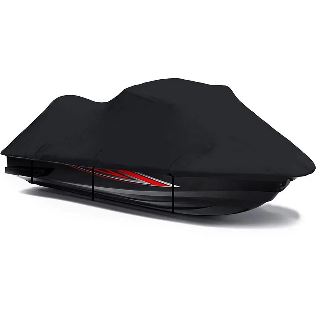 BLACK 600 DENIER JetSizeki Cover Compatible for Jet Sizeki Cover Watercraft jetski Kawasaki Ultra 310LX 2014 2015 2016 2017 2018 2019 2020 2021