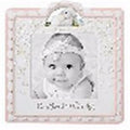 CB Gift 135902 Baptized in Christ Photo Frame, Pink - Holds 4 x 4 in. Photo