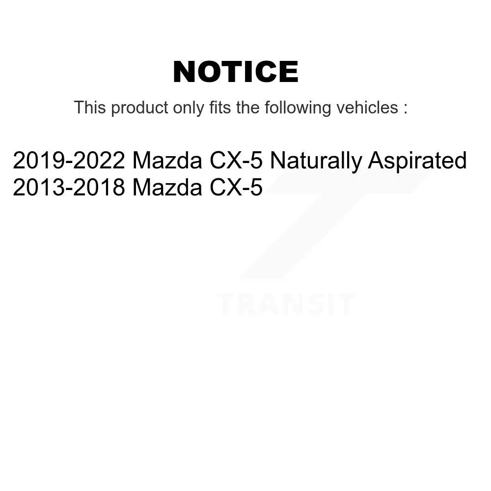 CMX Front Disc Brake Caliper Assembly Left Right Sizeide (Driver Passenger) Kit For Mazda CX-5 KBC-100245