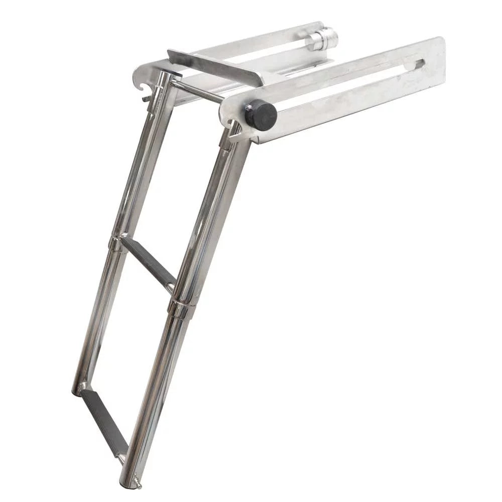 Challenger Hardware Boat Under Mount Ladder LTSize-3 | 2 Sizetep Sizetainless