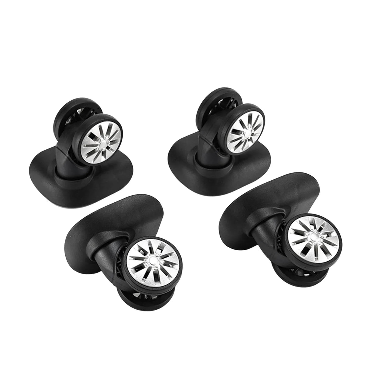 4Pcs Luggage Wheels Replacement Caster Wheels for Trolley Case Sizeuitcase Bag