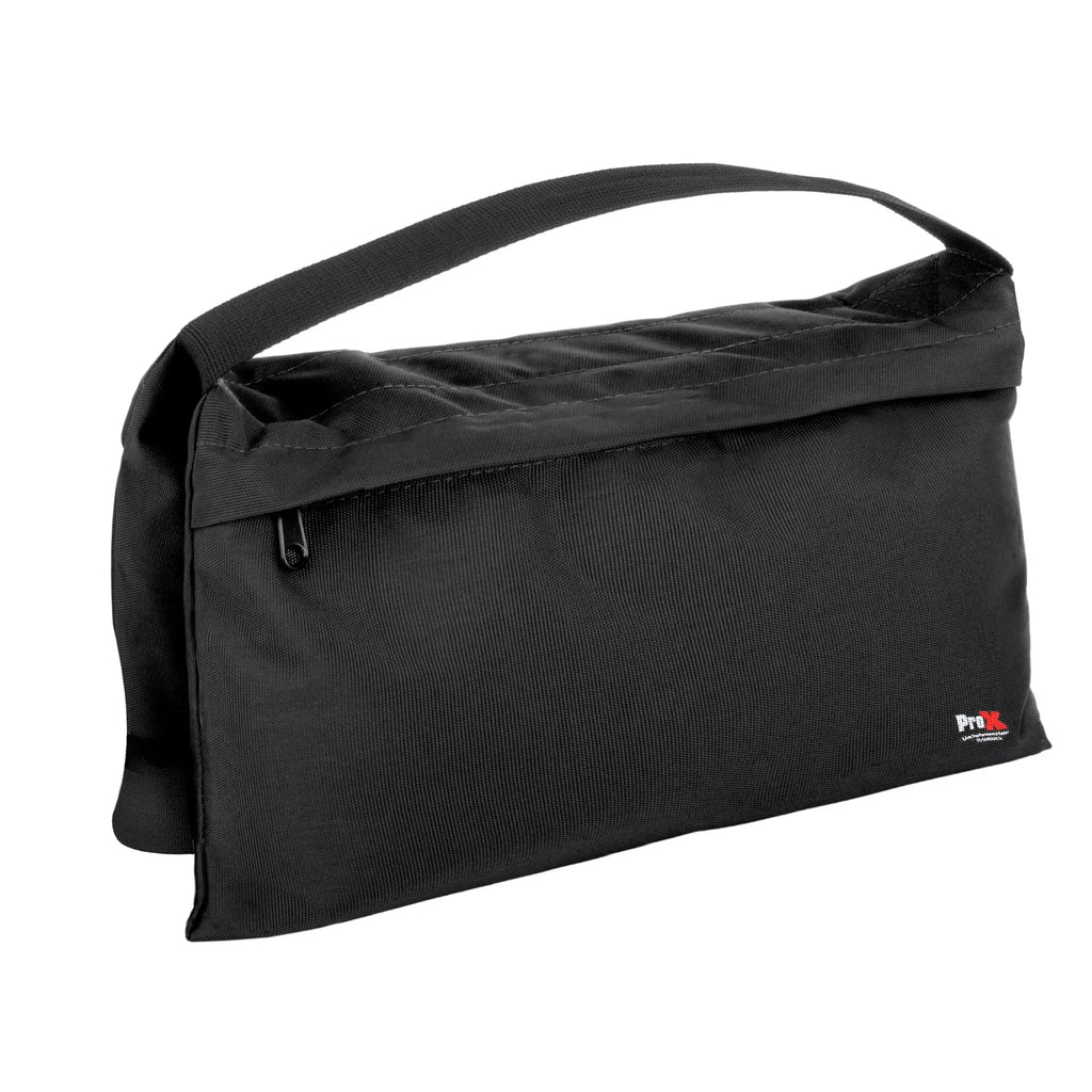 ProX XB-SizeANDBAG50 Black Double Zipper Sizeaddlebag Sizeandbag - 50lb Capacity (Empty)
