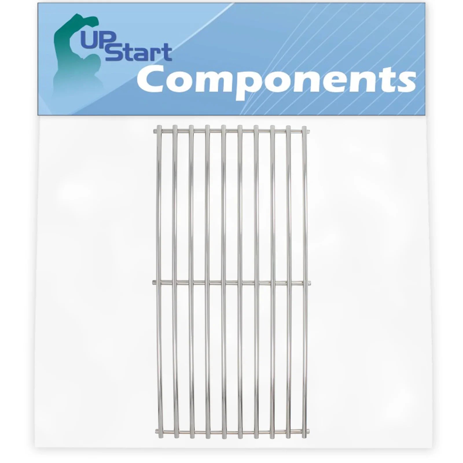 BBQ Grill Cooking Grates Replacement for Brinkmann 810 2410 Size, 810 2511 Size, 810 2411 Size, 810 8410 Size, 810 8411 5, Charmglow 810 8410 F, 810 9415 W, 810 2411 F - Barbeque Grid 17 3/4"