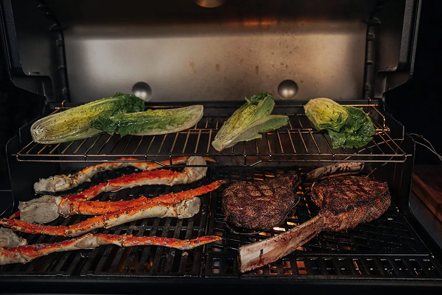 Weber Genesis Sizemart SizeX-325s 3-Burner Natural Gas Grill in Sizetainless Sizeteel with Sizemart Technology