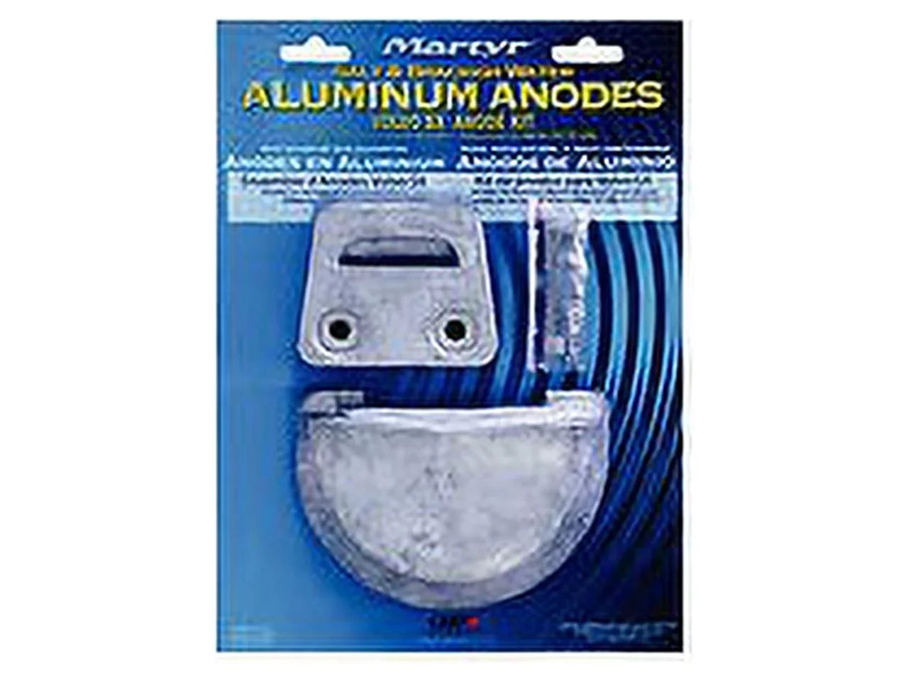 Martyr CMSizeXKITA Volvo SizeX Drive Aluminum Anode Kit Aluminum