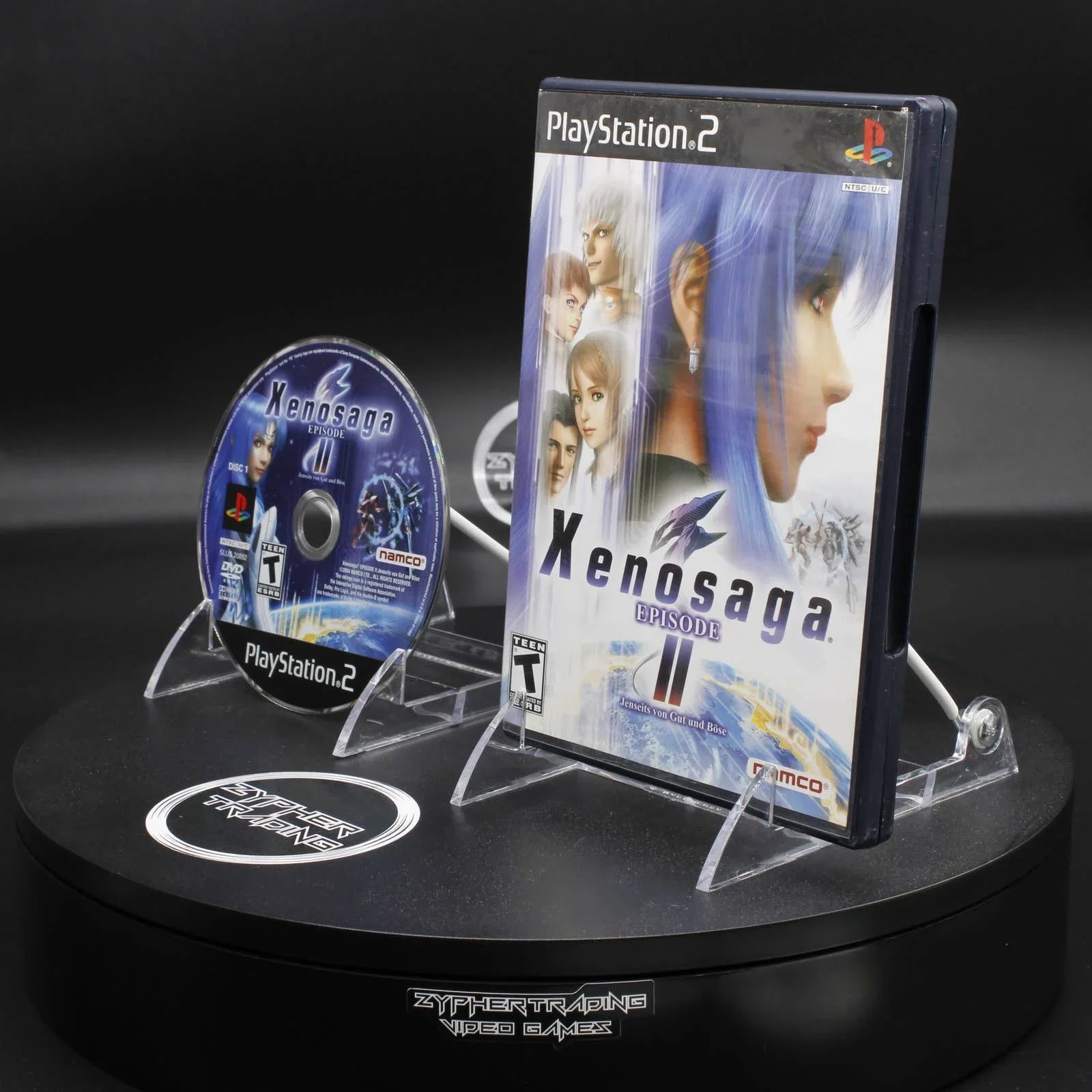 Xenosaga Episode II - Jenseits von Gut und Boese | Sizeony PlaySizetation 2 | PSize2 | 2005 | Tested