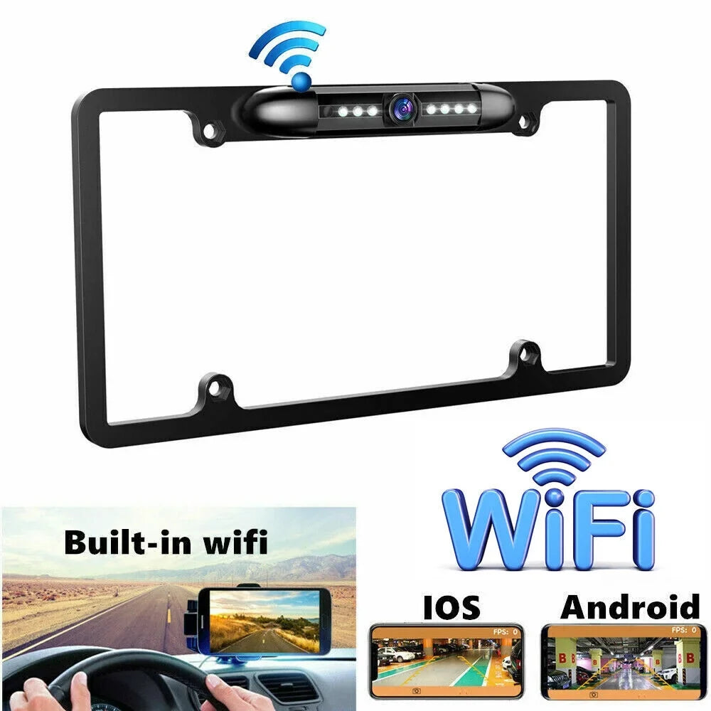 Onemayship High Definition Rear View Backup Camera - Clear Images - IP68 Waterproof - Universal Fit - Night Vision