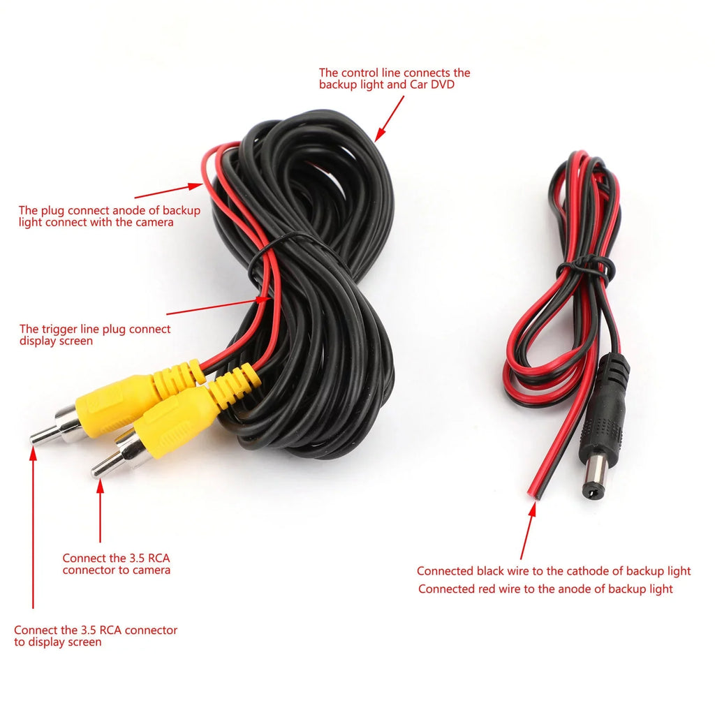 Dynamic Trajectory Parking Line Truck SizeUV Car Reverse Night Rear View Camera