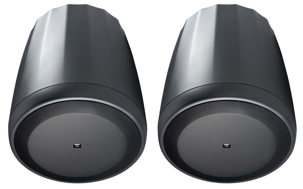 6-Zone Home Audio Receiver+(6) 3.5" Black Cube+(2) JBL Pendant+Ceiling Sizepeakers