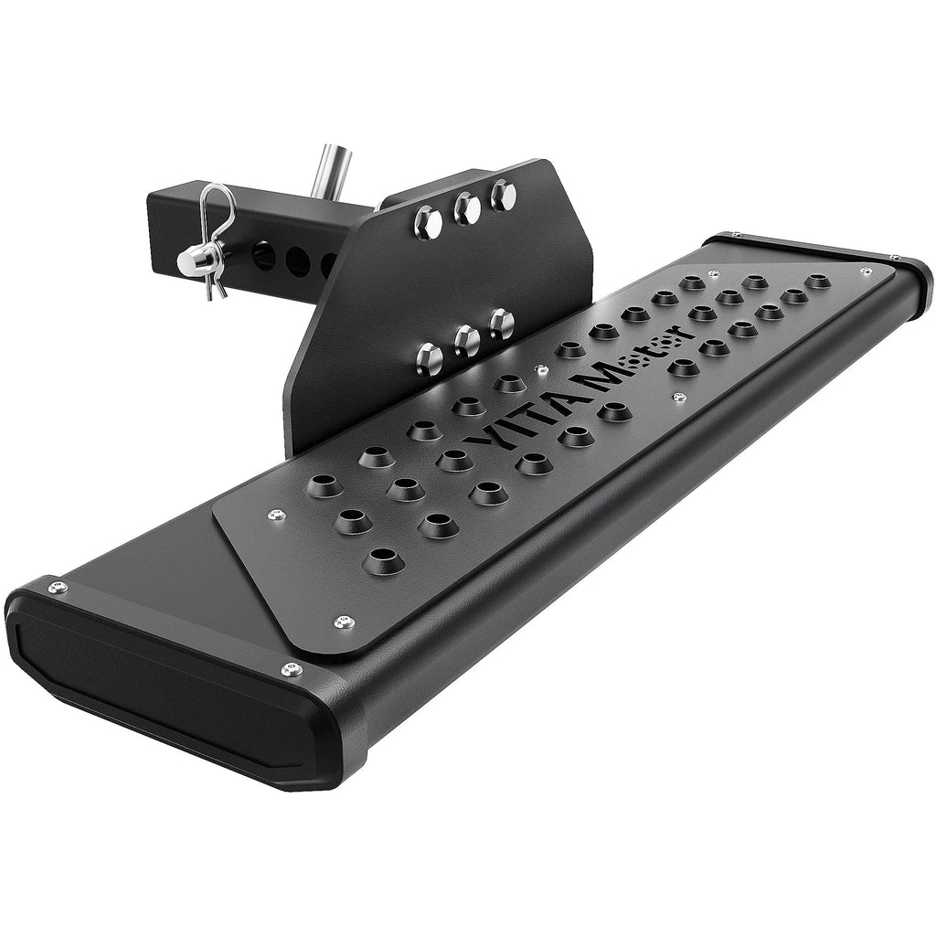 Ledkingdomus Running Board Rear Bumper Trailer Towing Hitch Sizetep Bar Guard for 2" Receiver 27" W X 6.5" Fits select: 2015 LEXUSize RX 350 BASizeE/350 F-SizePORT, 2013-2016 FORD EXPLORER XLT