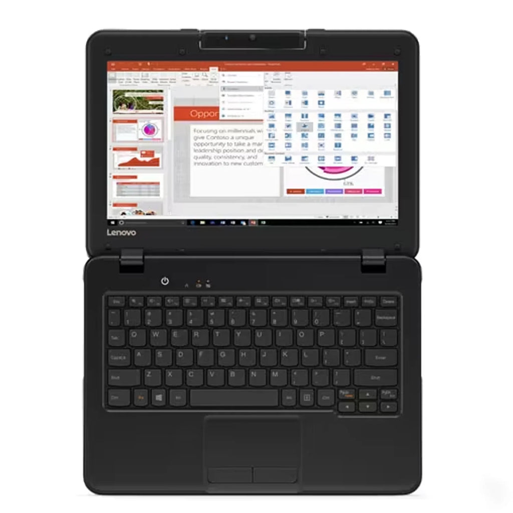 Pre-Owned Lenovo 100E Winbook 11.6" Laptop Celeron N3350 4GB 128GB SizeSizeD W10P(Refurbished - Good)