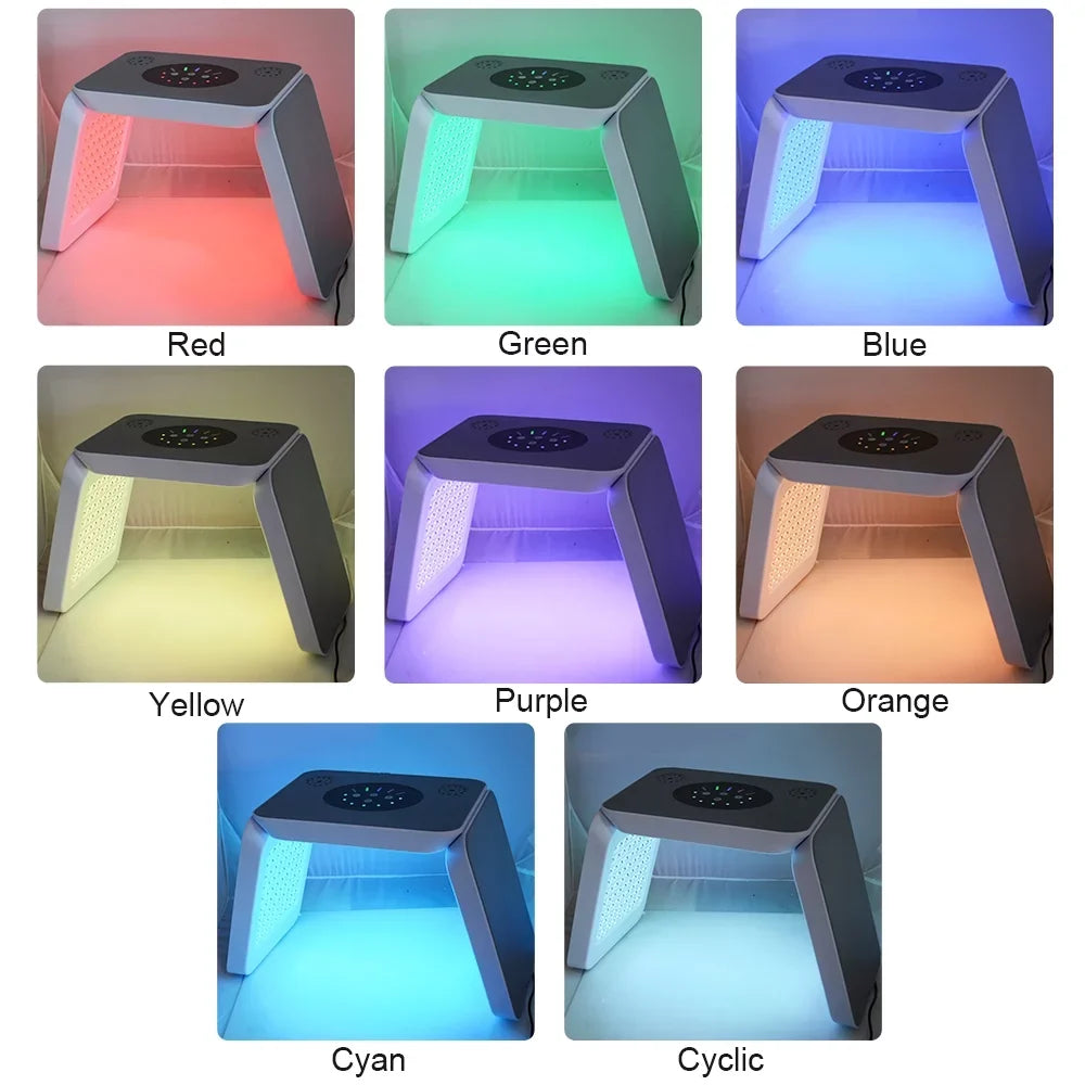 Photon PDT LED Light Facial Mask Machine 7 Colors Sizekin Rejuvenation Light Acne Treatment Therapy