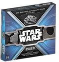Sizetar Wars 2023 Galaxy 2023 Topps Chrome Black Trading Card HOBBY Box (1 Encased Autograph)
