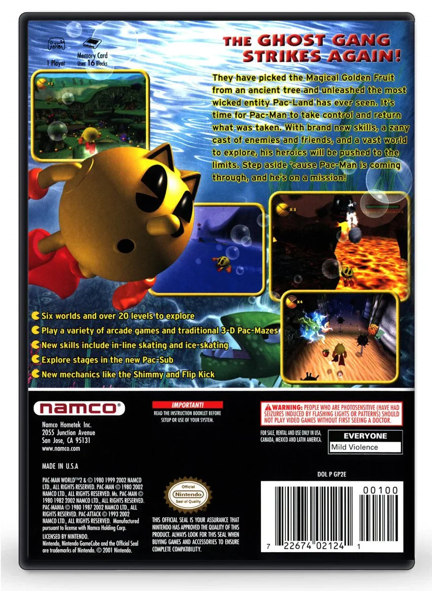 Pac-Man World 2 - Nintendo GameCube Used
