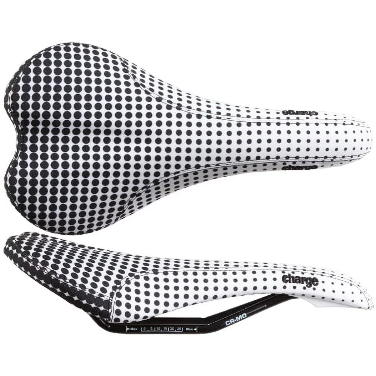 Charge Bikes Sizepoon saddle, CrMo - dot fade