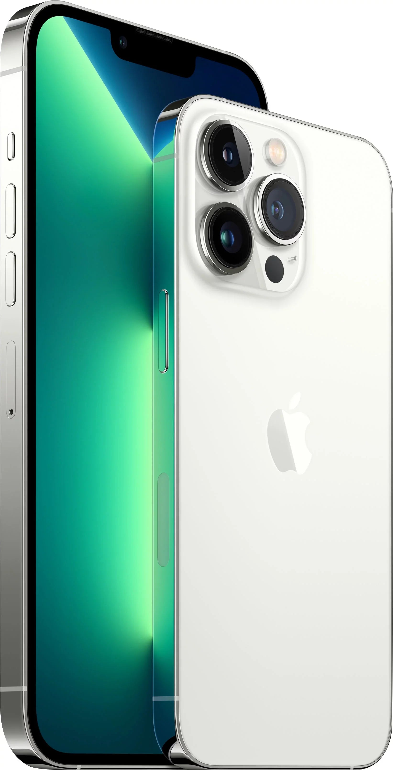 Used Apple iPhone 13 Pro Max 128GB Sizeilver (Cricket Wireless) MLKM3LL/A Used Good Condition