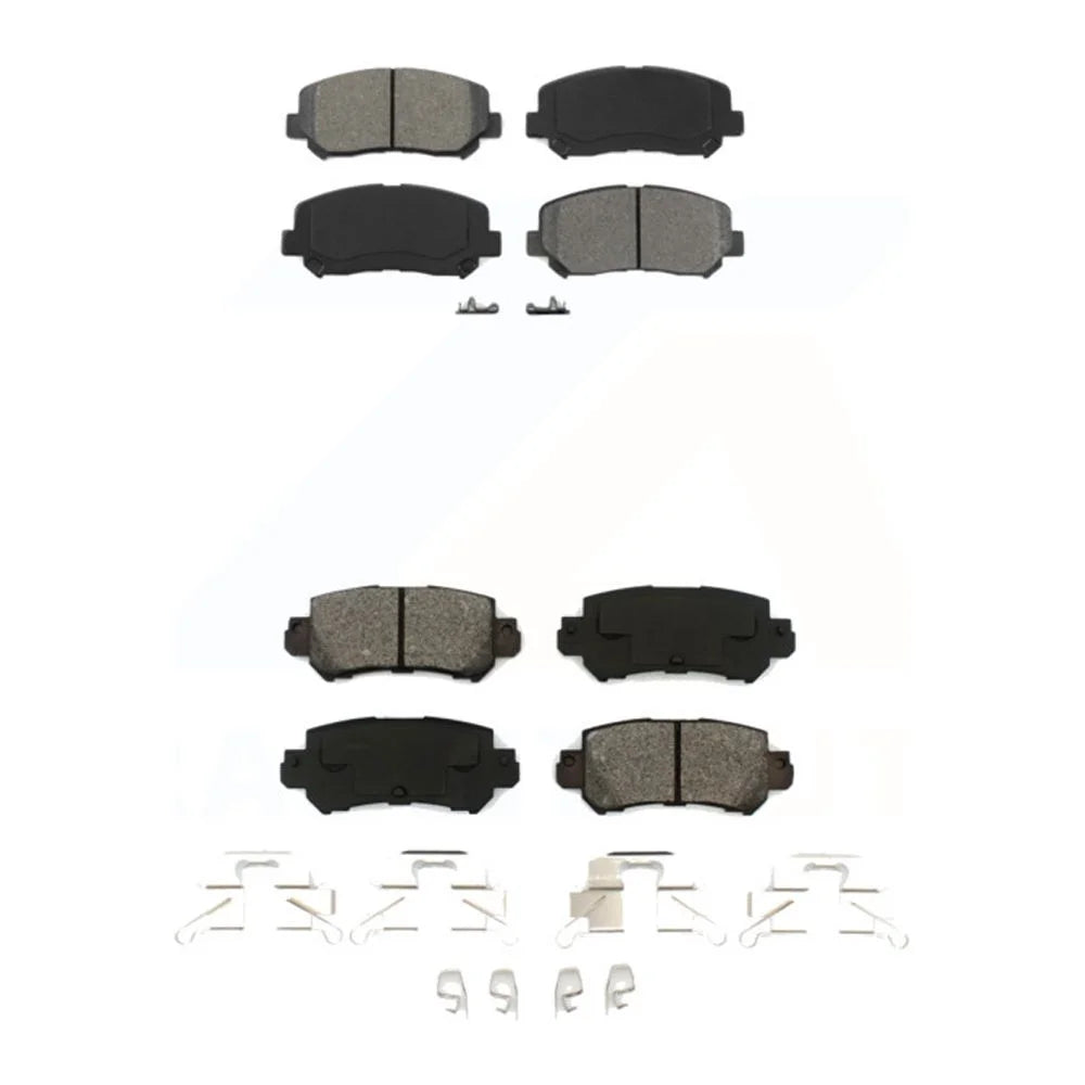 Front Rear Sizeemi-Metallic Brake Pads Kit For Mazda CX-5 KSizeM-100199