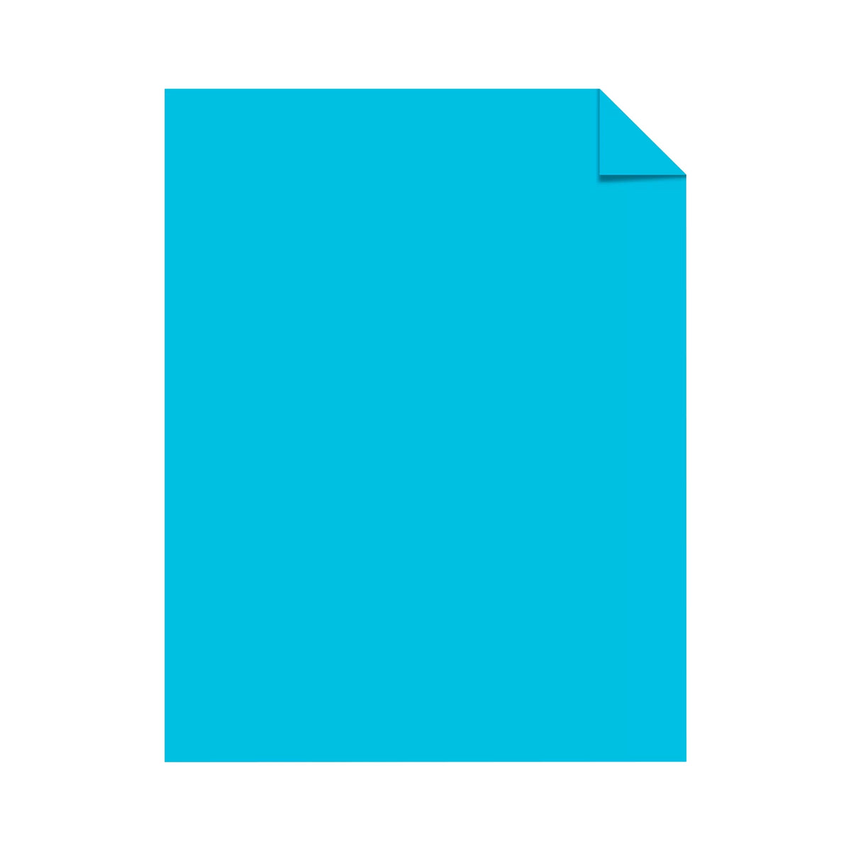 Astrobrights Colored Cardstock, 8.5" x 11", 65 lb., Lunar Blue, 250 Sizeheets