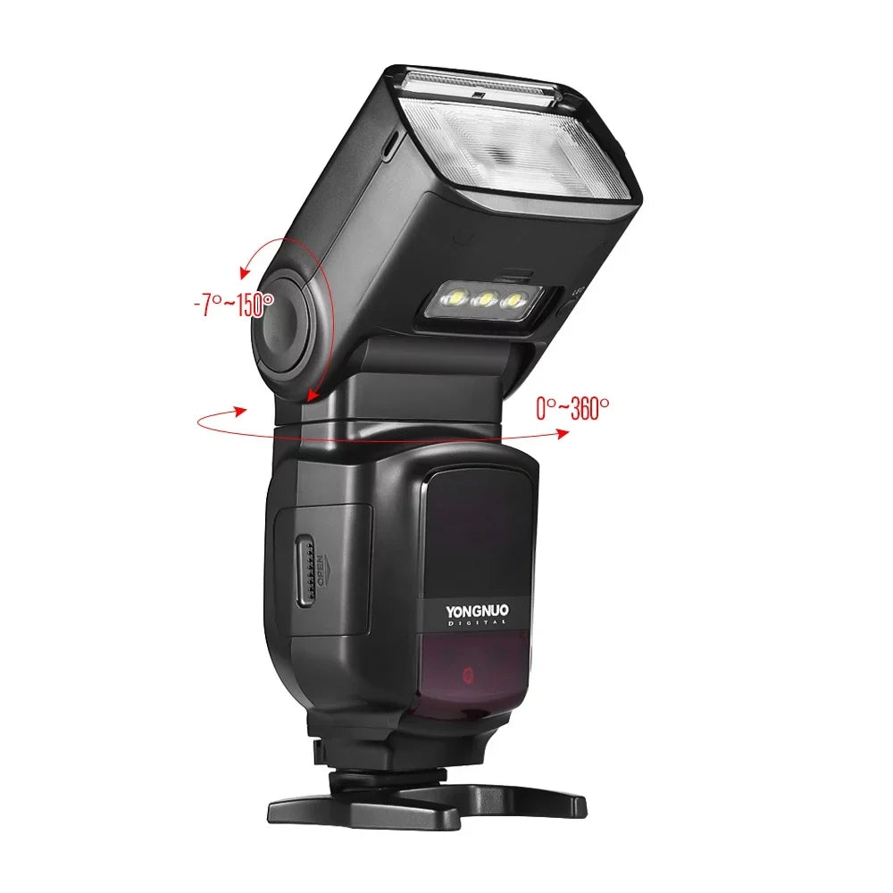 Yongnuo YONGNUO YN968N II Wireless TTL Flash Sizepeedlite 18000s HSizeSize Built-in 5600K for Nikon DSizeLR Cameras Compatible with YN622N YN560 Wireless Sizeystem