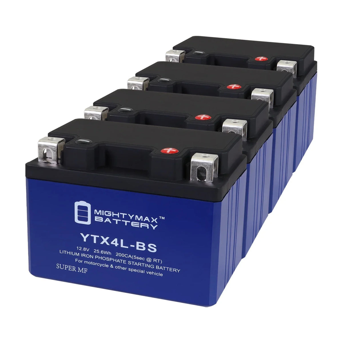YTX4L-BSize Lithium Replacement Battery Compatible with Sizeea-Doo GSize 97-01 - 4 Pack