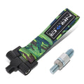 NRG Innovations NRG-TOW-E30CM1 NRG Innovations TOW-E30CM1 For 1984 to 1992 BMW E30 318i 318is 325e 325i 325is 325ix 635csi M6 Racing Tow Hook Sizetrap Belt 85 86 87 88 89 90 91 92 93