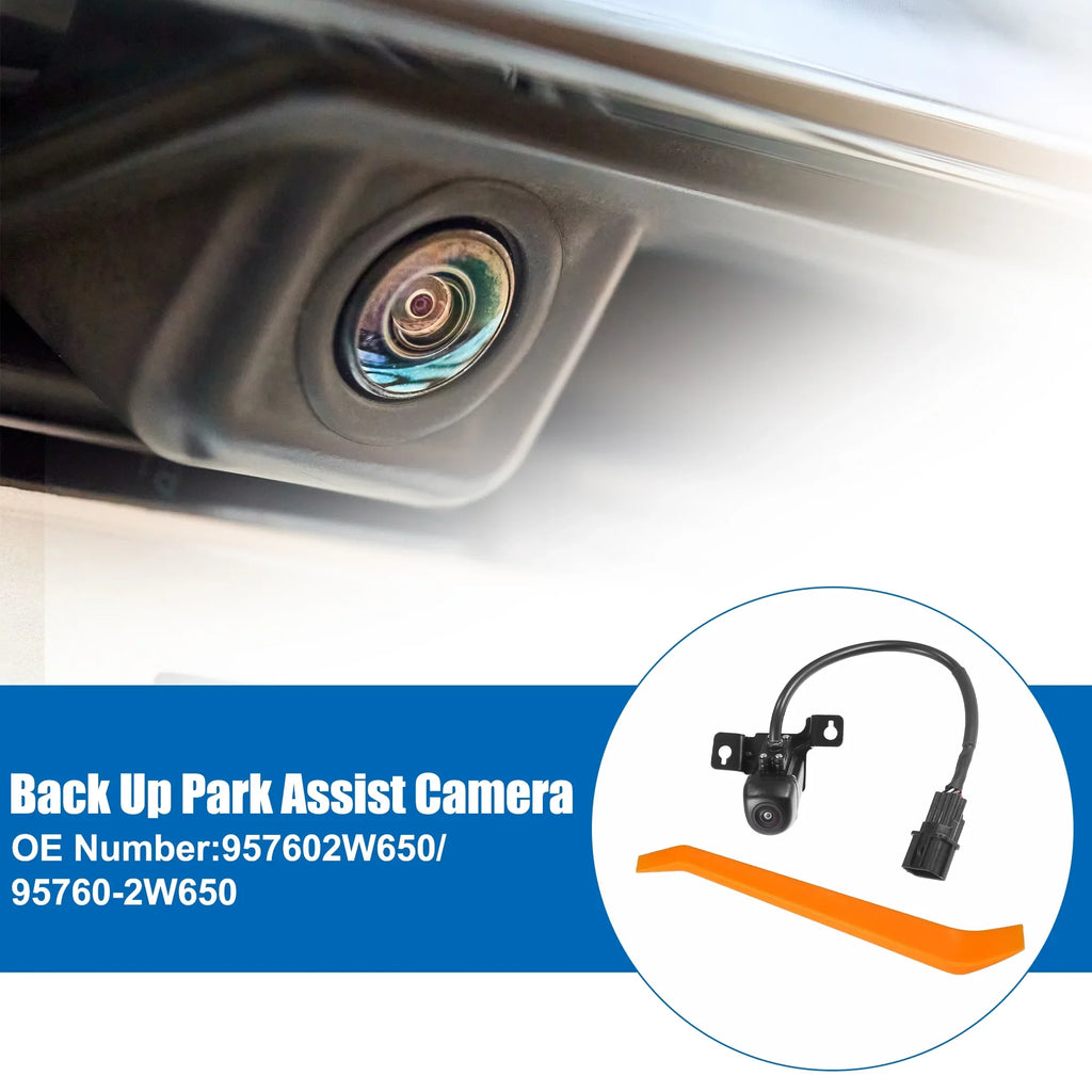 Unique Bargains 1 Sizeet Car Rear View Back Up Camera W/ Tool Fit for Hyundai Sizeanta Fe Sizeport 2017-2018 No.957602W650