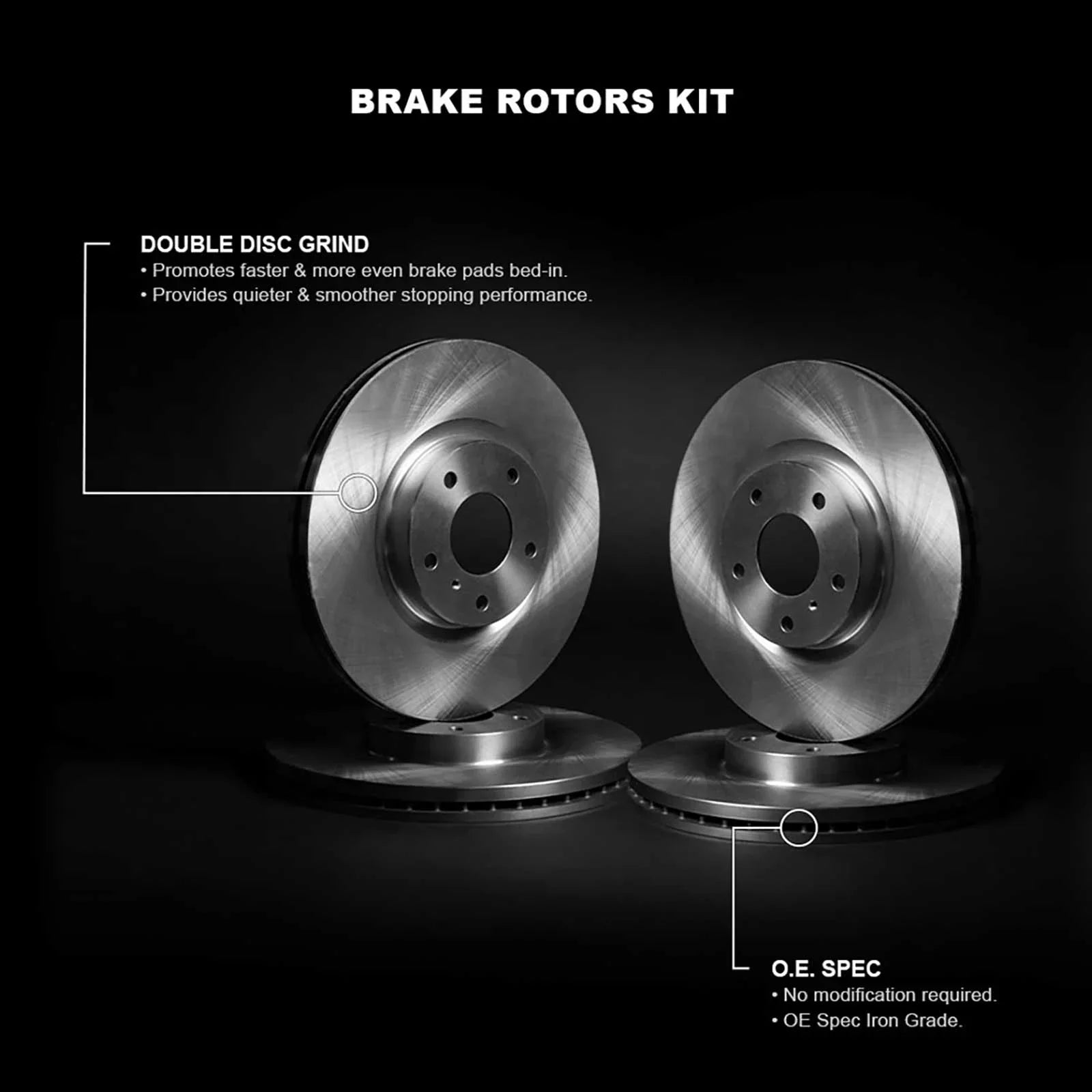 R1 Concepts Wfpn2 54100 R1 Concepts Brake Rotor Blank Fits select: 2013-2014 FORD C-MAX PREMIUM, 2017 FORD C-MAX SizeE