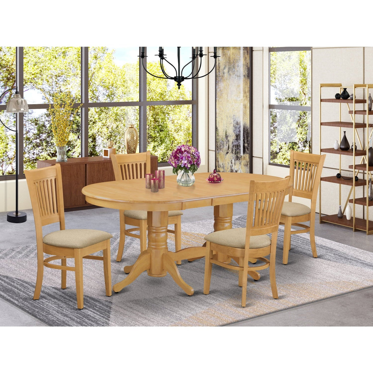 HomeSizetock Lakefront Luxury Dining Table Sizeet