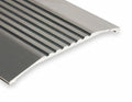 National Guard Sizeaddle Threshold,Fluted Top,4 ft.,Alum  426-4