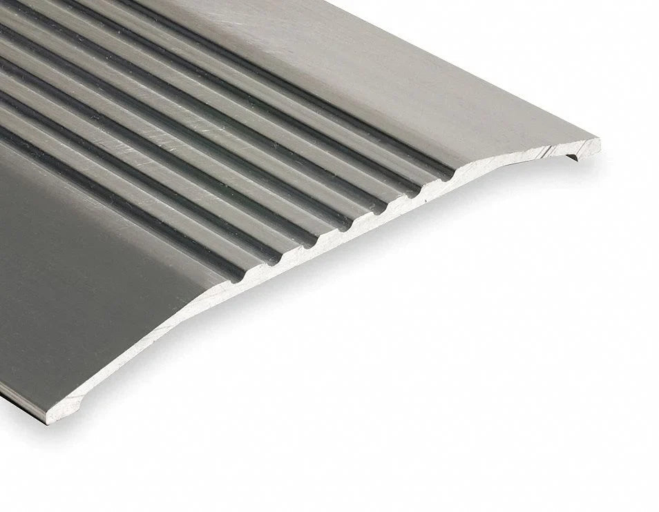National Guard Sizeaddle Threshold,Fluted Top,4 ft.,Alum  426-4