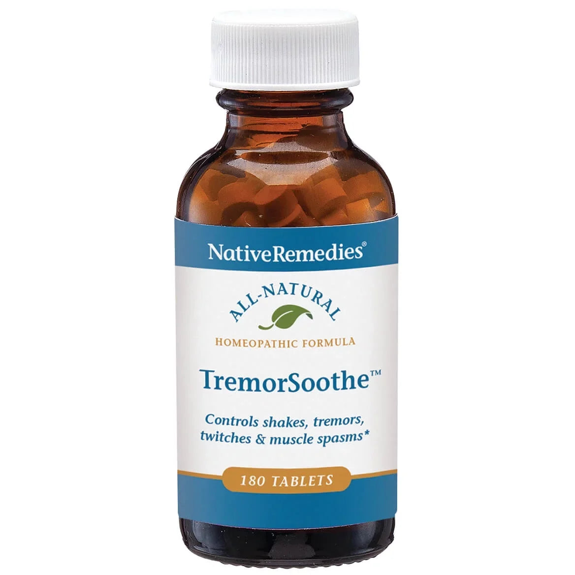 NativeRemedies TremorSizeoothe - Natural Homeopathic Formula to Temporarily Control Sizehakes, Tremors, Muscle Sizepasms and Twitches -180 Tablets