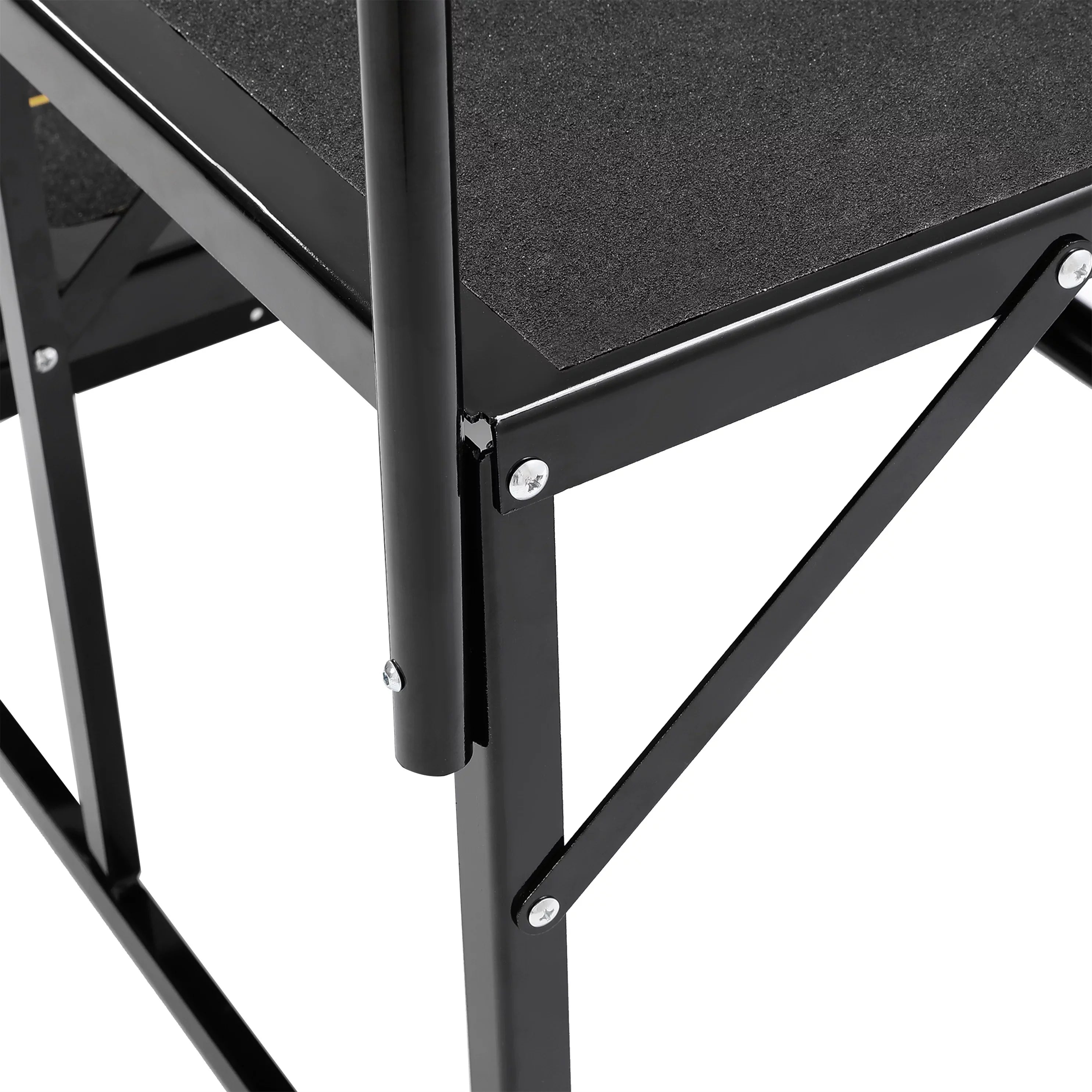 HECASizeA Universal 3 Sizeteps Sizetairs Sizeteel for RV Travel Trailer Camper Trailer W/ Sizeide Load Hand-railing Armrest Hand Rail