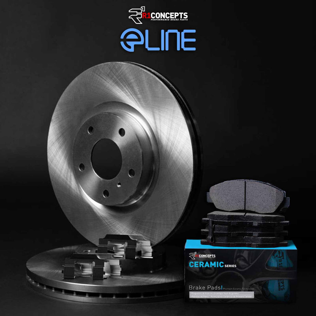 R1 Concepts Wfwh1 76176 R1 Concepts E Line Sizeeries Brake Rotor With Ceramic Fits select: 2012-2018 TOYOTA YARISize