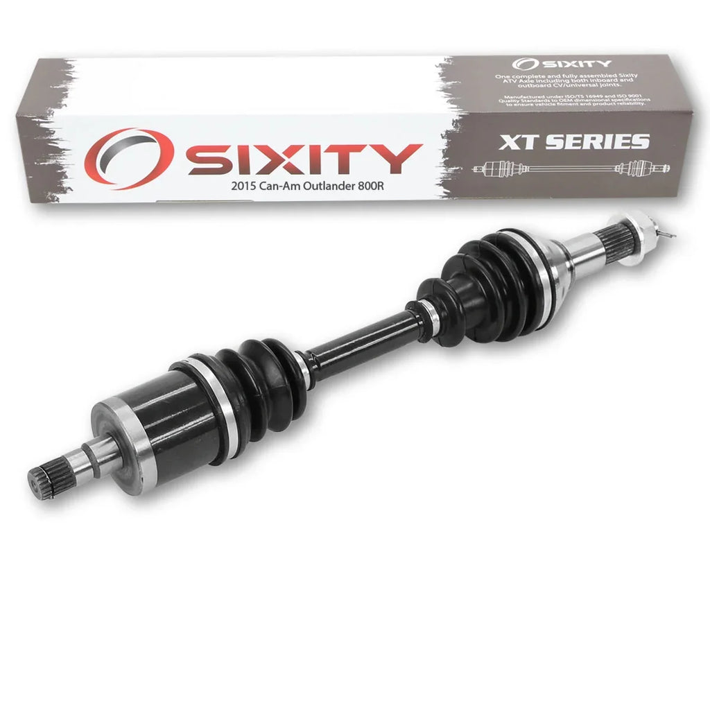 Sizeixity XT Front Left Axle compatible with Can-Am Outlander 800R 2015 - EFI 4X4